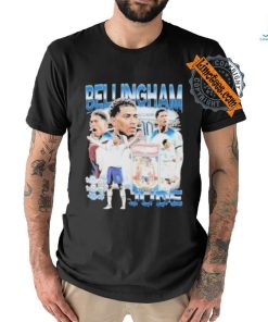 Official Jude Bellingham Shirt Iconic Retro England Football Tee Three Lions T Shirt Euro 2024 England Soccer Shirt