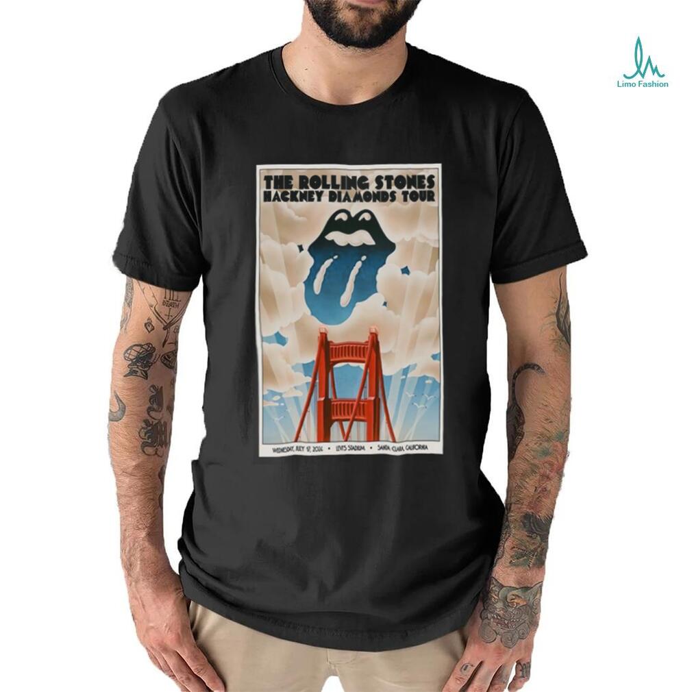 Official July 17 2024 Levi Stadium Santa Clara CA The Rolling Poster shirt Official July 17 2024 Levi Stadium Santa Clara CA The Rolling Poster shirt
