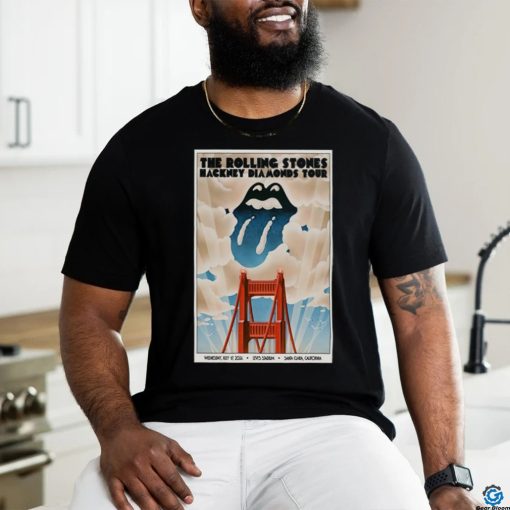 Official July 17 2024 Levi Stadium Santa Clara CA The Rolling Poster shirt