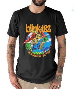 Official July 9, 2024 Blink 182 San Francisco Chase Center T Shirt