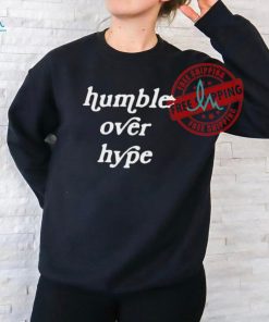 Official Justin fields wearing humble over hype T shirt