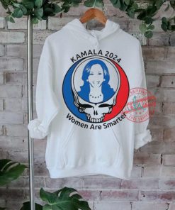 Official Kamala 2024 women are smarter T shirt