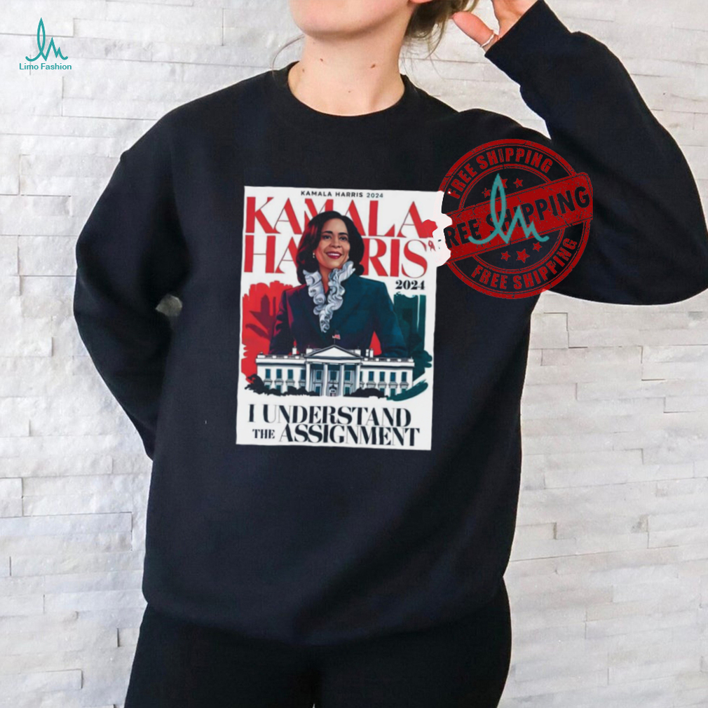 Official Kamala Harris 2024 I Understand The Assignment Race for the white house Poster t shirt Official Kamala Harris 2024 I Understand The Assignment Race for the white house Poster t shirt