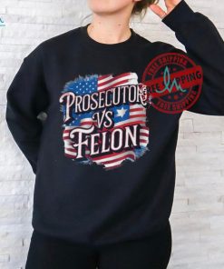 Official Kamala Harris 2024 prosecutor vs felon T shirt
