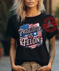 Official Kamala Harris 2024 prosecutor vs felon T shirt