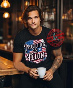 Official Kamala Harris 2024 prosecutor vs felon T shirt