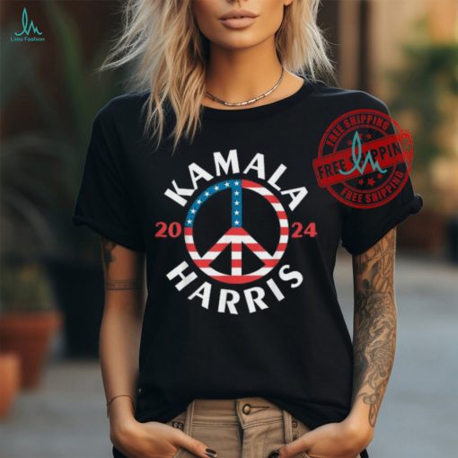 Official Kamala Harris 2024 usa peace T shirt