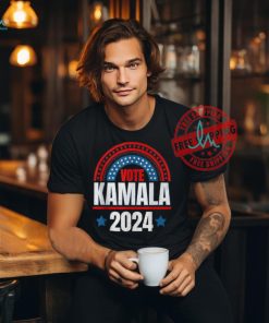 Official Kamala Harris 2024 vote for president election retro rainbow T shirt, hoodie, sweater, long sleeve and tank top Official Kamala Harris 2024 vote for president election retro rainbow T shirt