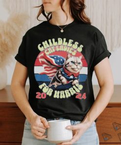 Official Kamala Harris Childless American Cat Ladies For Harris 2024 T shirt