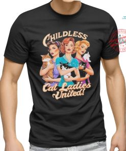 Official Kamala Harris Childless Cat Ladies United Shirt