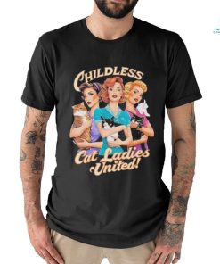 Official Kamala Harris Childless Cat Ladies United Shirt
