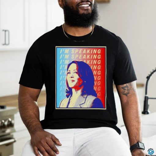 Official Kamala Harris I’m Speaking Lets Win This Madam President 24 MAGA T shirt