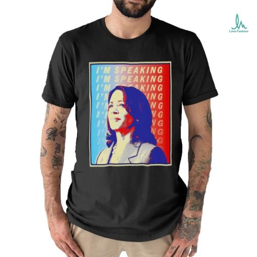 Official Kamala Harris I’m Speaking Lets Win This Madam President 24 MAGA T shirt