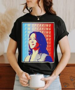 Official Kamala Harris I’m Speaking Lets Win This Madam President 24 MAGA T shirt