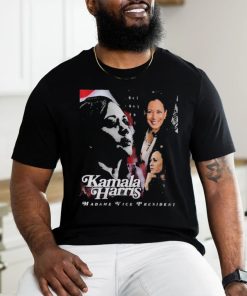 Official Kamala Harris Madame Vice President America Flag T shirt
