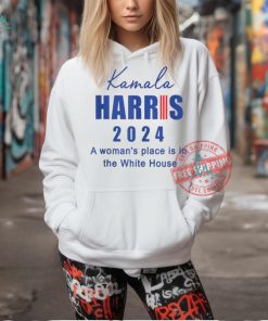 Official Kamala Harris a woman’s place is in the white house 2024 T shirt