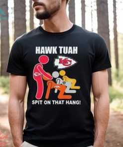 Official Kansas City Chiefs NFL Hawk Tuah Spit On That Thang Football fan t shirt