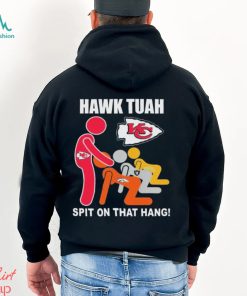 Official Kansas City Chiefs NFL Hawk Tuah Spit On That Thang Football fan t shirt