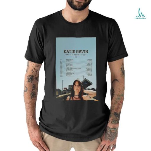 Official Katie Gavin What A Relief Tour 2024 Poster Shirt