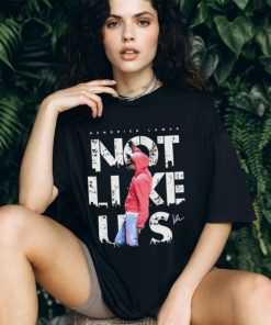 Official Kendrick Lamar Not Like Us Signature T Shirt