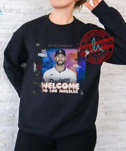 Official Kevin Kiermaier Welcome to Los Angeles Dodgers shirt