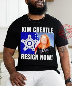 Official Kim Cheatle Resign Now 2024 T shirt