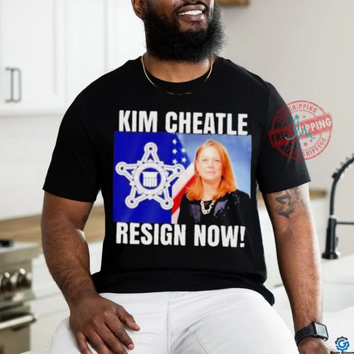 Official Kim Cheatle Resign Now 2024 T shirt