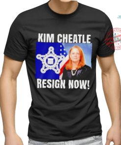 Official Kim Cheatle Resign Now 2024 T shirt