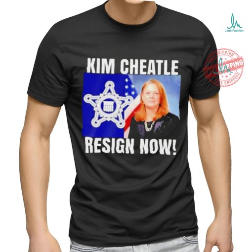 Official Kim Cheatle Resign Now 2024 T shirt