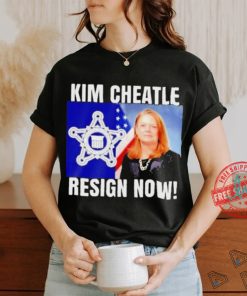 Official Kim Cheatle Resign Now 2024 T shirt