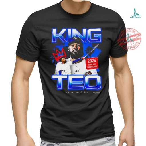 Official King Teo Teoscar Hernández MLB Los Angeles Dodgers t shirt