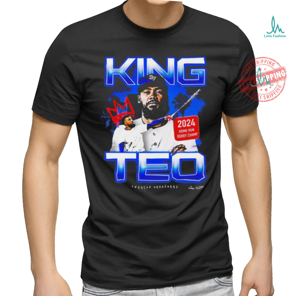 Official King Teo Teoscar Hernández MLB Los Angeles Dodgers t shirt Official King Teo Teoscar Hernández MLB Los Angeles Dodgers t shirt