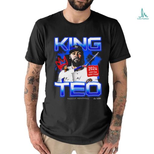 Official King Teo Teoscar Hernández MLB Los Angeles Dodgers t shirt