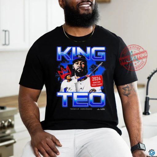 Official King Teo Teoscar Hernández MLB Los Angeles Dodgers t shirt