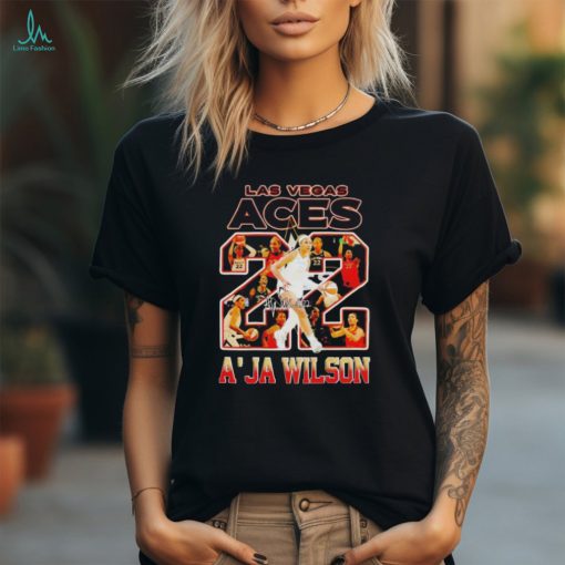 Official Las Vegas Aces A’Ja Wilson 22 Signature Shirt