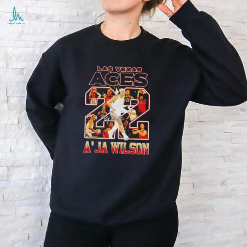 Official Las Vegas Aces A’Ja Wilson 22 Signature Shirt