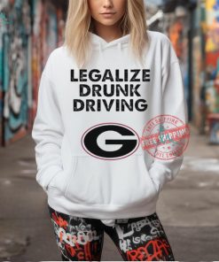 Official Legalize Drunk Driving Georgia logo t shirt