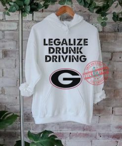 Official Legalize Drunk Driving Georgia logo t shirt