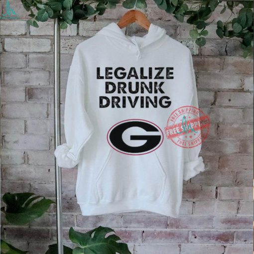 Official Legalize Drunk Driving Georgia logo t shirt