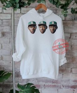 Official Lilpoolol tyler the creator three face T shirt