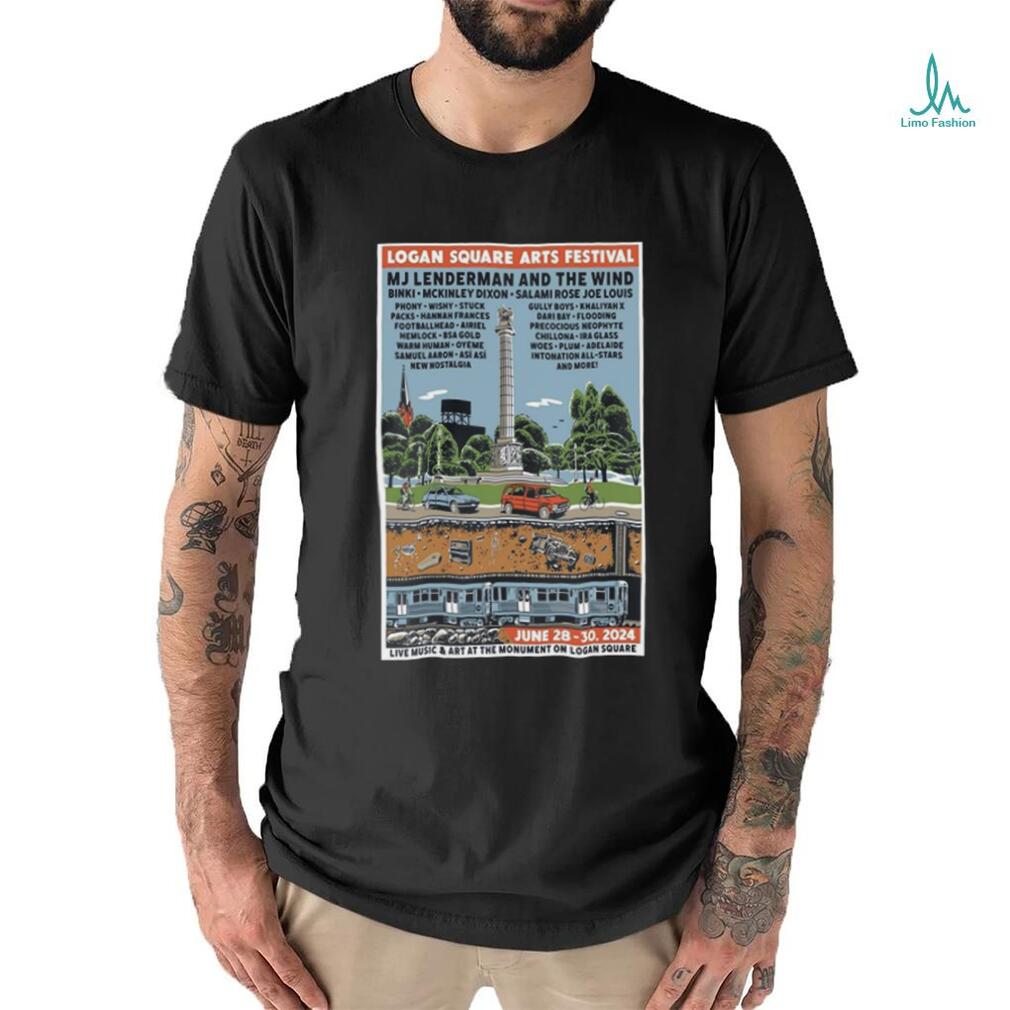 Official Logan Square Arts Festival June 28 30 2024 Chicago Poster Shirt Official Logan Square Arts Festival June 28 30 2024 Chicago Poster Shirt
