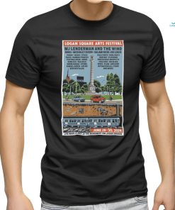 Official Logan Square Arts Festival June 28 30 2024 Chicago Poster Shirt