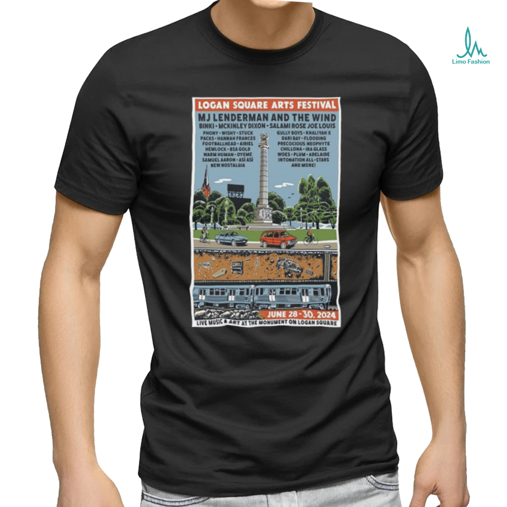Official Logan Square Arts Festival June 28 30 2024 Chicago Poster Shirt Official Logan Square Arts Festival June 28 30 2024 Chicago Poster Shirt