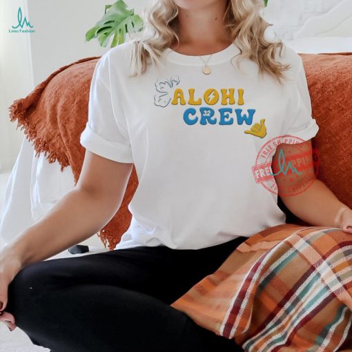 Official Los Angeles Chargers Alohi Crew Shirt