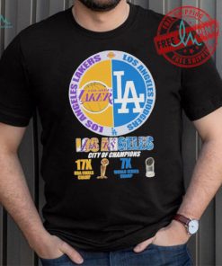 Official Los Angeles Sports Teams CIty Of Champions 17x Finals Champ 7x World Series Champ shirt, hoodie, sweater, long sleeve and tank top Official Los Angeles Sports Teams CIty Of Champions 17x Finals Champ 7x World Series Champ shirt