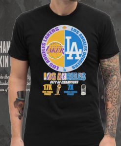 Official Los Angeles Sports Teams CIty Of Champions 17x Finals Champ 7x World Series Champ shirt, hoodie, sweater, long sleeve and tank top Official Los Angeles Sports Teams CIty Of Champions 17x Finals Champ 7x World Series Champ shirt