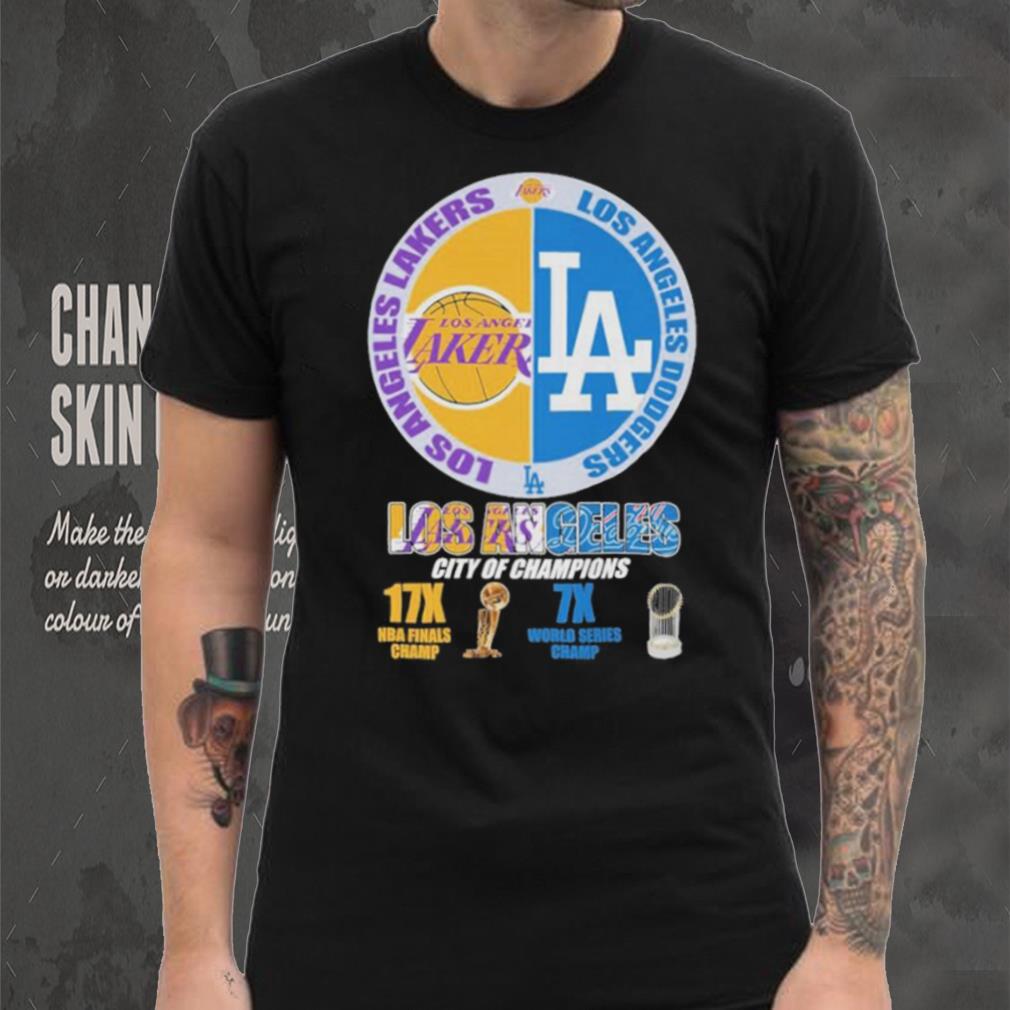 Official Los Angeles Sports Teams CIty Of Champions 17x Finals Champ 7x World Series Champ shirt Official Los Angeles Sports Teams CIty Of Champions 17x Finals Champ 7x World Series Champ shirt