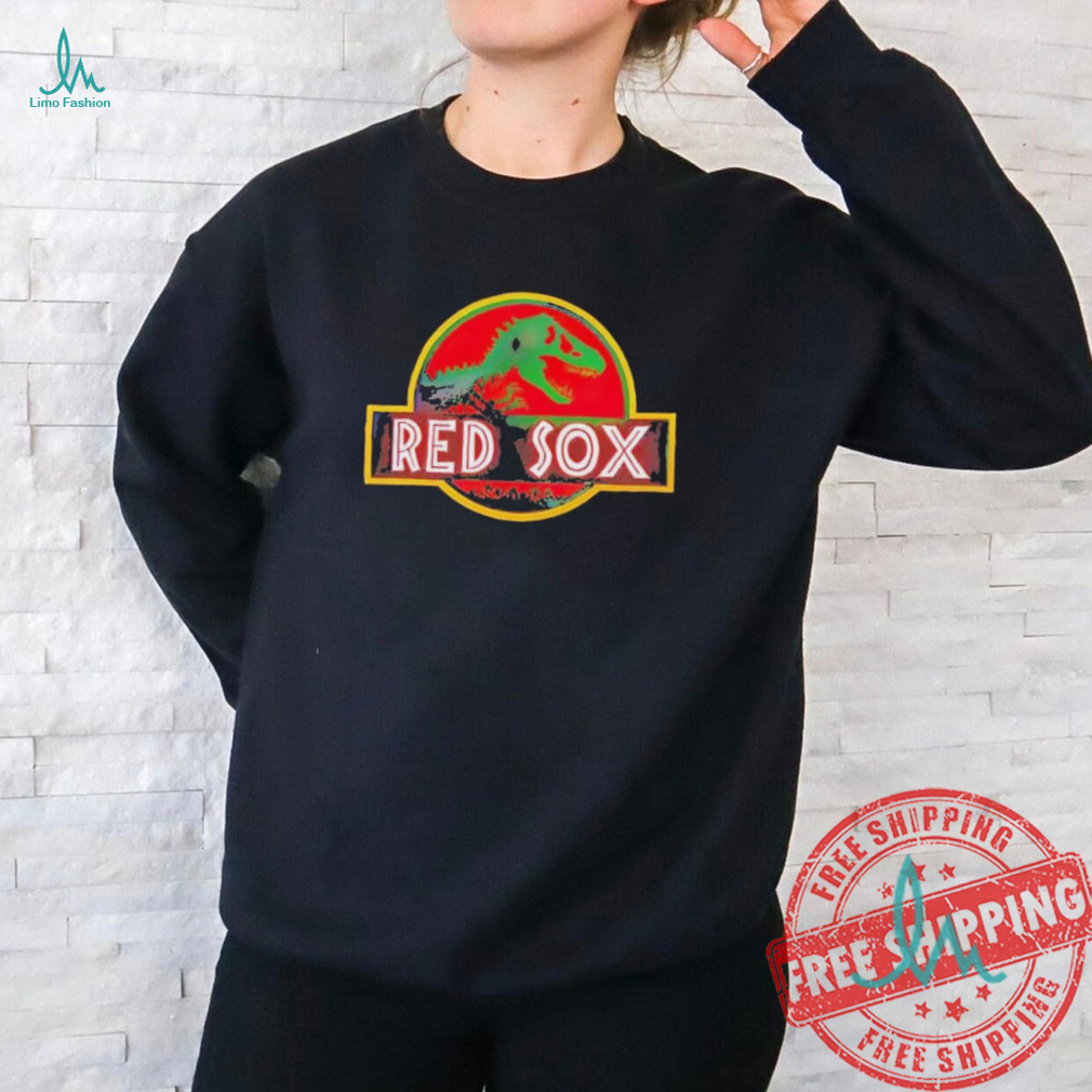Official MLB Boston Red Sox Jurassic At The Park T Shirt Official MLB Boston Red Sox Jurassic At The Park T Shirt