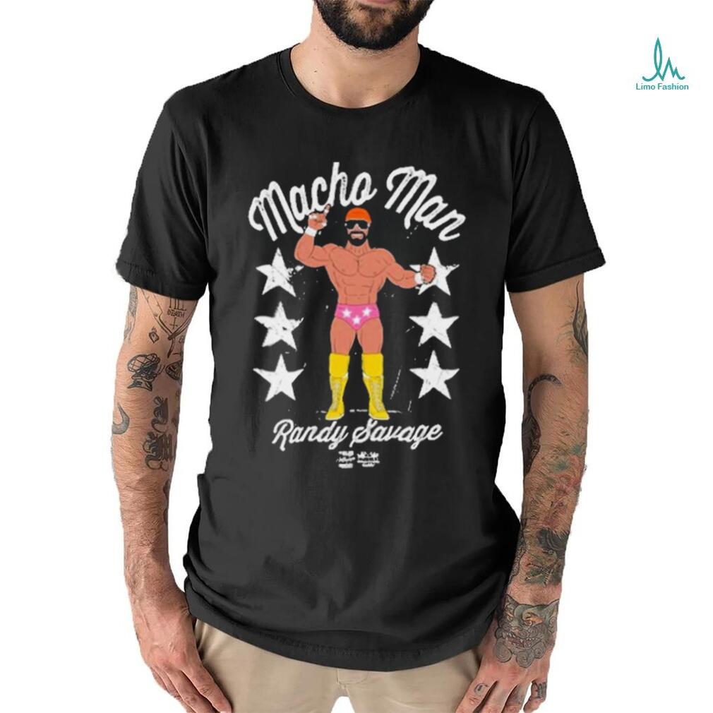 Official Macho Man Randy Savage Big Rubber Shirt Official Macho Man Randy Savage Big Rubber Shirt