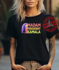 Official Madam president Kamala Harris for president 2024 T shirt